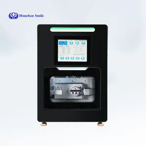 Cadcam 5 Axis Dental Wet Milling Machines, Dental Lab Equipment Titanium Bar Glass Ceramic
