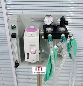 Medical Portable Animal Use Veterinary Anesthesia Machine with Vaporizer