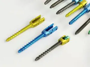 Posterior Spinal Fixation System Spine Implants Titanium Pedicle Screw