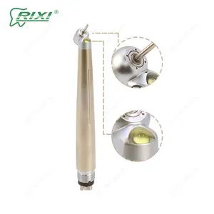 OEM Rixi High-Speed Reliable Professional Compact Ergonomic 45 Degree LED Dental Handpiece