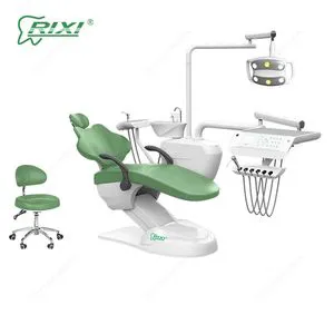Chinese Economic Dental Chair Unit with LED Curing Light