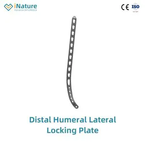Small Fragment Distal Lateral Humeral Locking Plate Orthopedic Implant