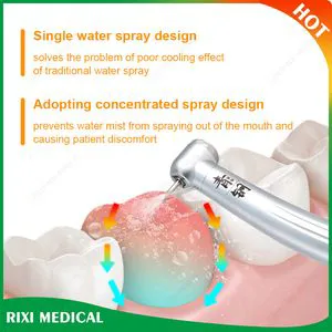 Package Size: 20*10*15cm Without Light Rixi Carton Box Dentist Handpiece