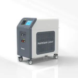 Potent Medical Surgical Urology Lithotripsy Machine 90 Watt Ho YAG Holmium Laser Equipment with Fiber for Bph Cutting