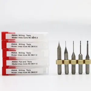 Dental DC Coating Tools Milling Zirconia PMMA Bur for Imes Icore