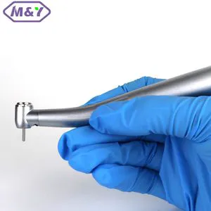 Dental E-Generator Fiber Optic LED High Speed Handpiece Push Button Standard Head Kv M&Y