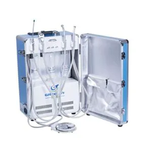 Portable Dental Unit with Air Compressor /Dental Portable Unit for Clinic