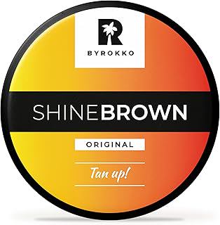 Shine Brown Tan Accelerator Cream 7.1 Fl Oz, Outdoor Sun or Indoor Tanning Oil or Tanning Bed Lotion, Fast Bronzer with Premium Natural Ingredients for Deep, Long-Lasting Glow
