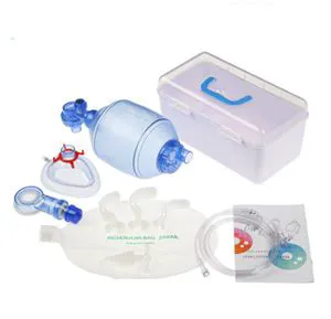 Wholesale Emergency Manual Portable Resuscitator PVC Silicone Ambu Bag CE ISO