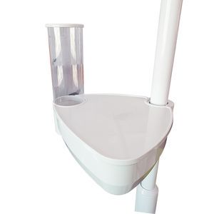 Dental Chair Accessories Bracket-Type Tray with Paper Towel, Cup 3-in-1 Tray