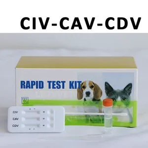 Canine Distemper/Adeno/Influenza Combo Test Cdv-Cav-Civ AG Combo Test