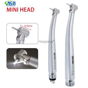 Dental LED High-Speed Handpiece with Mini Head for Precision Work