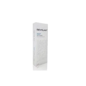 Ha Filler Revolax Deep/Sub-Q 1.1ml Hyaluronic Acid Dermal Filler for Lips Fullness and Wrinkles