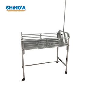 Stainless Steel Movable Railing Infusion Table for Dog Cat Vet Animals