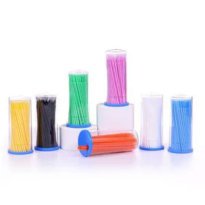 OEM Wholesale CE ISO Individual Applicators Dental Disposable Micro Applicators With Different Color