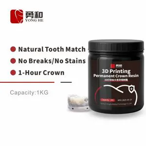 1kg High Strength 3D-Printing Dental Permanent Crown Resin for Digital Dentistry