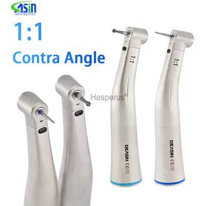 Dental X25L 1: 1 Low Speed Handpiece Contra Angle with Fiber Optical