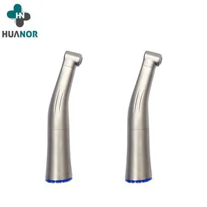 1: 1 Contra Angle Low Speed Handpiece Push Button Head Internal Water Spray with LED