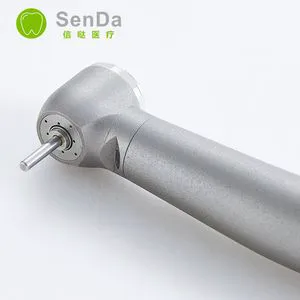 German Ceramic Bearing Fiber Optic 4- Hole Spray High Speed Dental Handpiece