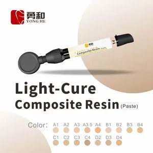Stain-Resistant Long-Lasting Light-Cure Composite Resin Paste for Daily Oral Use Restorative Permanent Cavity Filling Aesthetic Restoration