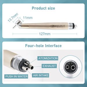 High Quality Rixi High-Performance Reliable Professional 45 Degree Precision LED Dental Handpiece with CE
