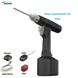 1170 Rpm Brushless Motor Surgical Bone Drill Set with Wire Driver Attachment