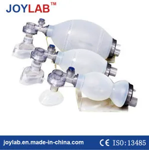 China Medical 100% Latex Free Emergency Manual Silicone Resuscitator