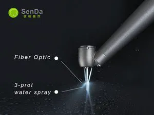 High Quality Germany Bearing Fiber Optic 45 Degree High Speed Handpiece