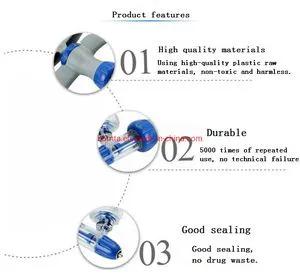 Continuous Syringe with Scale for Vaccine, Epidemic Prevention and Animal