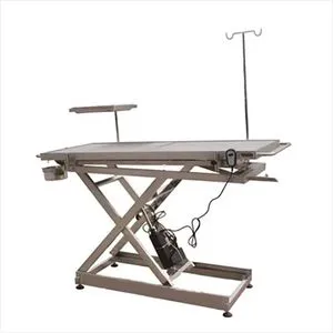 Veterinary Vet Pet Operated Bed Adjustable Stainless Steel Operating Table Electrically Surgical Operation Table