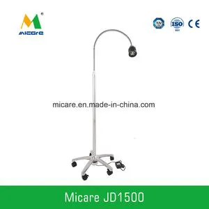 Cheap Halogen Examination Lamp Jd1500 Mobile Stand