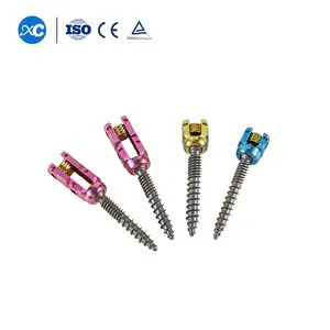 6.0mm Monoaxial Polyaxial Pedicle Screws Spinal System Spine Surgical Implant