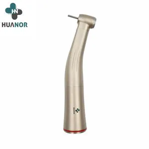 Factory Price 1: 5 Increasing 4 Water Spray Fiber Optic Push Button Contra Angle Dental Handpiece LED Without LED Options