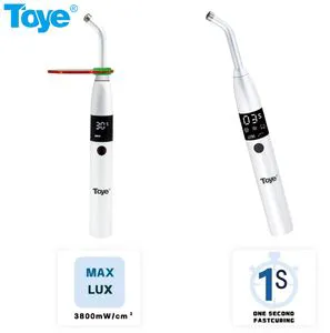 Dental Equipment 360 Degree Silver Color Curing Lamp Quick Clinic Use LED Curing Light