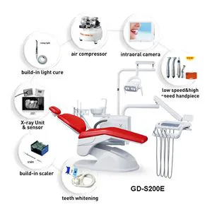 New Clinic Used Floor Type Dental Unit Chair From Manufacturer