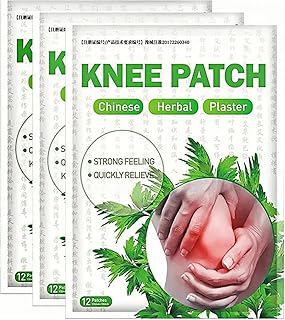 Knee Patch 36 Pcs, Long Lasting of Muscle Joint, Shoulder and Neck Patches, Herbal Heat Compress Knee Patch