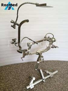Operation Surgical Room Cranial Stabilization System Skull Clamp with J Arm Brain Retractor System and Headrest