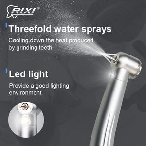 OEM High-Speed ISO Approved Rixi Precision Efficient Professional Turbo Advanced LED Dental Handpiece