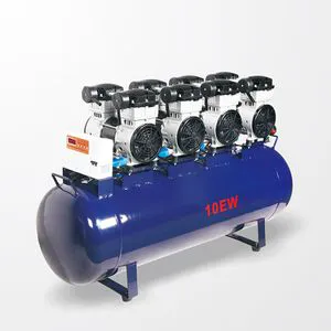 Dental Air Compressor Quad-Unit Drive 180-Liter High-Capacity Premium Air Compressor Price