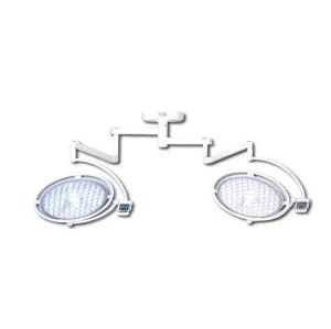 Hospital Surgical Equipment LED Operation Light with Hanging Control Heads Support