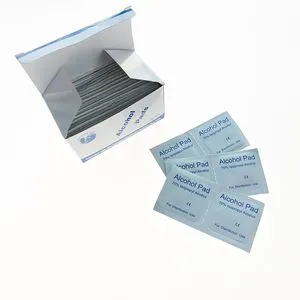 Medical Use Sterile Non Woven Alcohol Prep Pad 70% Isopropyl Wipes Disposable Use Box Packing Phone Use Alcohol Pad