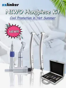 NIWO M4 B2 Dental Handpiece Set High Speed with Low Speed Handpiece