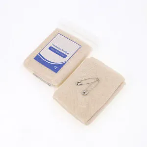 Medmount Medical First Aid Emergency Use Cotton/Nonwoven Raw/Bleached White Triangular Bandage with CE/ISO