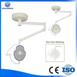 Medical Ultra-Thin Dual Control System V 500 Ceiling Single Arm Operation Lamp
