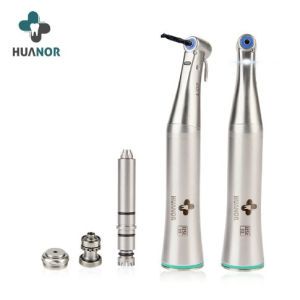 Dentistry Clinic Implantology Surgical Dental Implant Low Speed Contra Angle Handpiece 20: 1 LED Fiber Optic for Implant Motor Machine