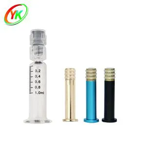 Custom 1ml Lure Lock Glass Syringe with Child-Resistant Packaging Premium