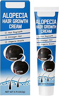 Alopecia Hair Growth Cream – Herbal Scalp Care for Solid Hair Roots, Promoting Regrowth and Fuller Hair。