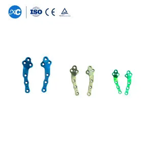 Titanium Veterinary Medical Orthopedic Implants 2.0/2.4/2.7/3.5mm Curved Tplo Plate for Tibia Surgery