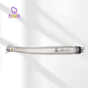 Dentists Practical Dental Products Air Turbine Handpiece Miniature Head Self-Generator LED Quattro Spray