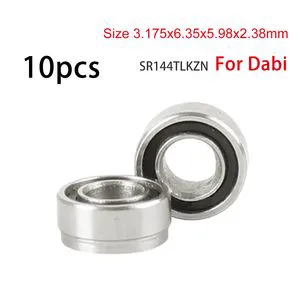 10 PCS Dental Handpiece Bearings Fits for Dabi Atlante RS350 Set